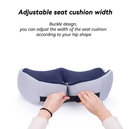 Adjustable Memory Foam Seat Cushion for Sit Bone Support