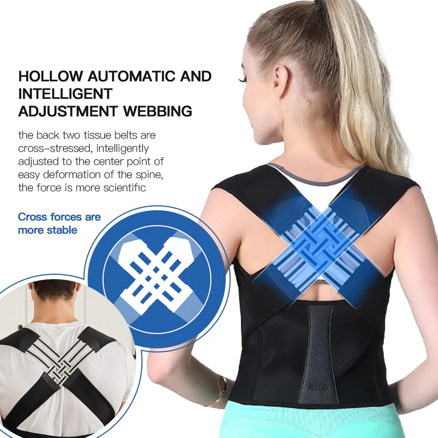 Back Posture Corrector for Improved Spine Alignment