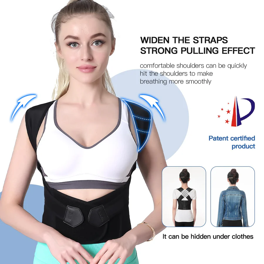 Back Posture Corrector for Improved Spine Alignment