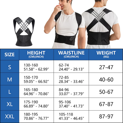 Back Posture Corrector for Improved Spine Alignment