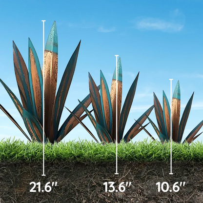 Metal Decorative Agave Americana Plant