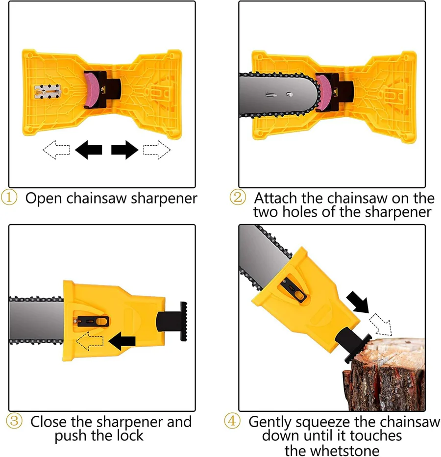 Chainsaw Teeth Sharpener Tool for Precision Cutting