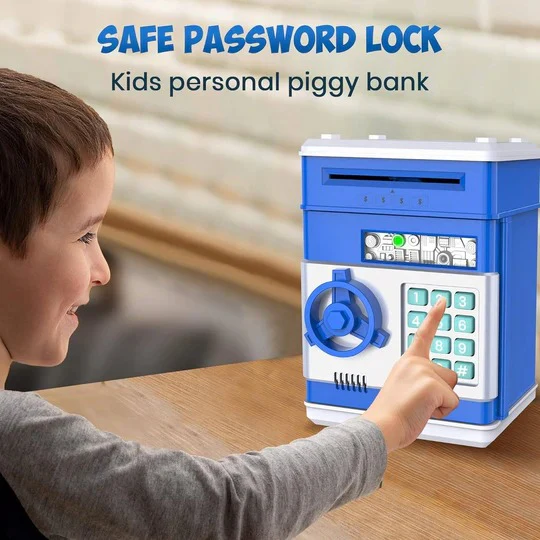 Kids Piggy Bank, Cute Design for Saving Coins