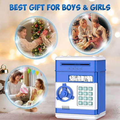 Kids Piggy Bank, Cute Design for Saving Coins