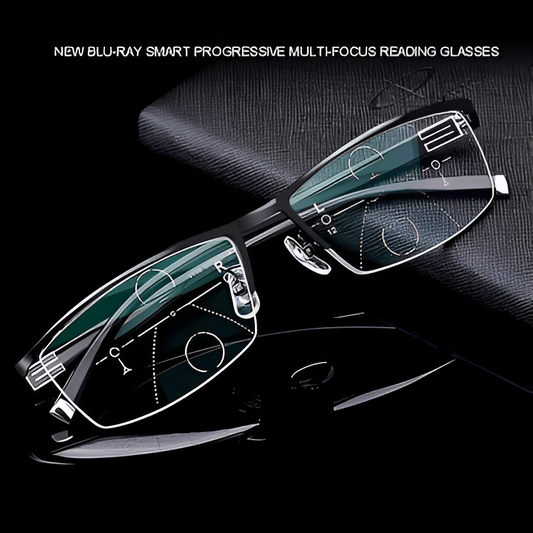 Progressive Sunglasses with Intelligent Lens Technology