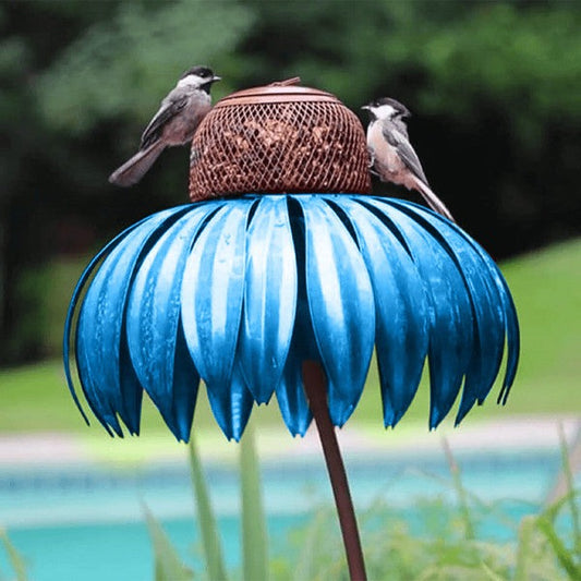 Coneflower Bird Feeder with Easy Fill Design