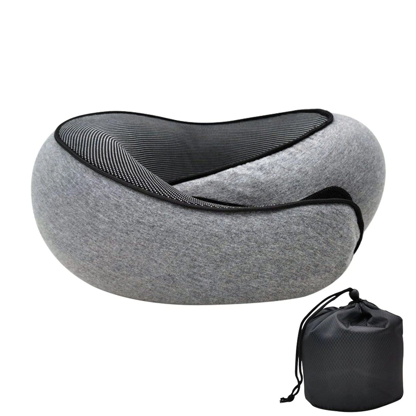 Luxury Memory Foam Travel Neck Pillow