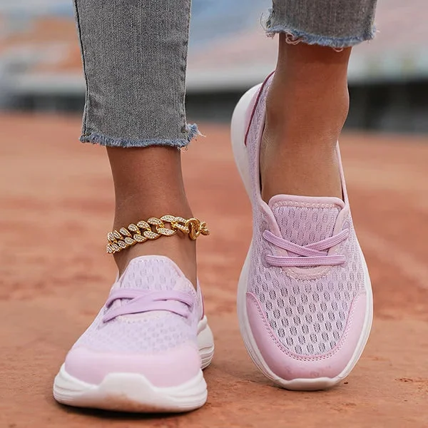 Soft Sole Mesh Comfort Shoes for Women, Orthopedic Design
