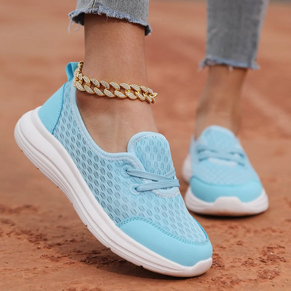 Soft Sole Mesh Comfort Shoes for Women, Orthopedic Design