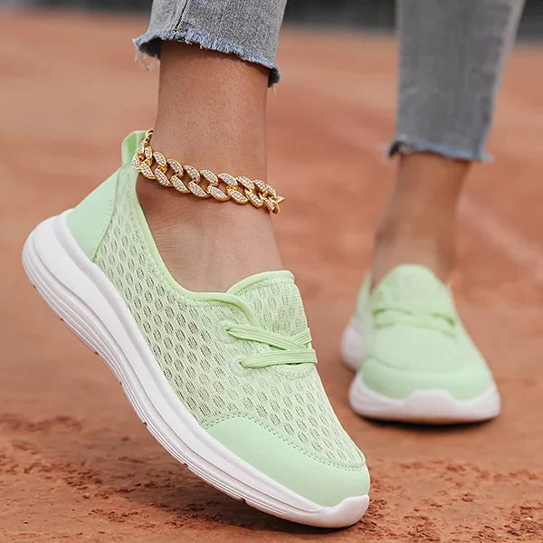 Soft Sole Mesh Comfort Shoes for Women, Orthopedic Design