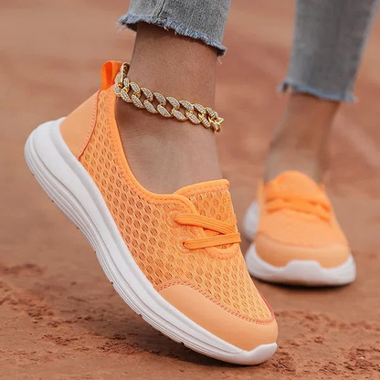 Soft Sole Mesh Comfort Shoes for Women, Orthopedic Design