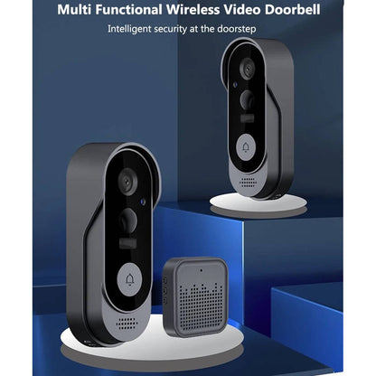 Wireless Smart Video Doorbell with High Definition Camera, No Subscription Required