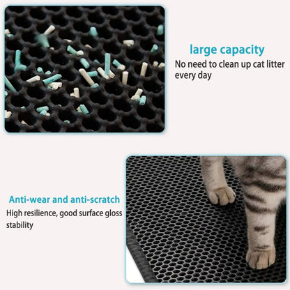Waterproof Double Layer Cat Litter Mat