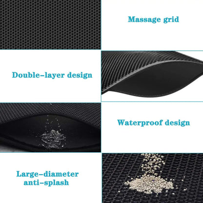 Waterproof Double Layer Cat Litter Mat