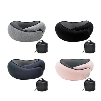 Luxury Memory Foam Travel Neck Pillow