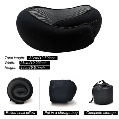Luxury Memory Foam Travel Neck Pillow