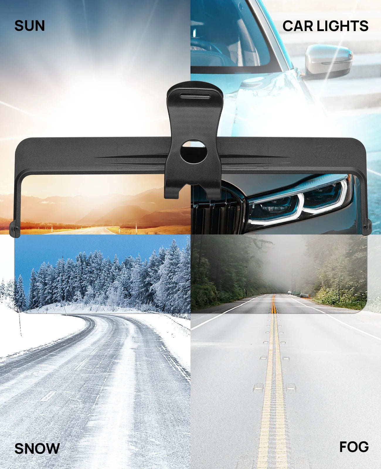 Polarized Car Sun Visor