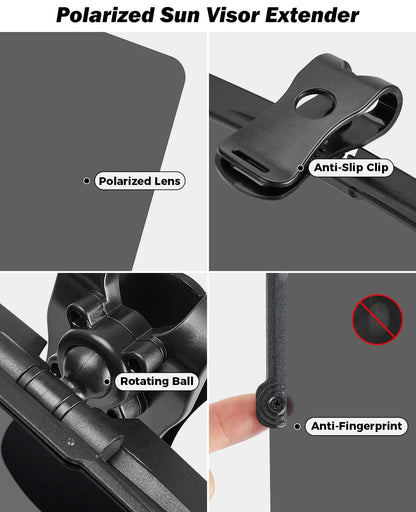 Polarized Car Sun Visor