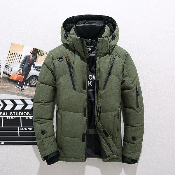 Thermal Duck Down Jacket for Warmth and Comfort