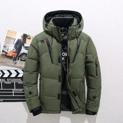 Thermal Duck Down Jacket for Warmth and Comfort