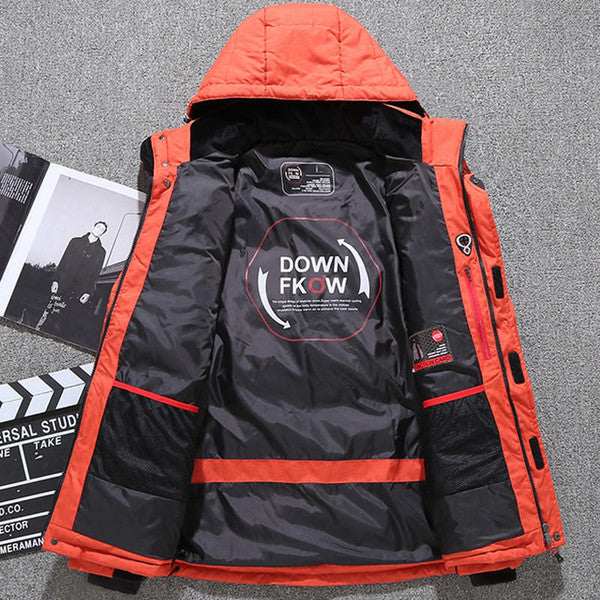Thermal Duck Down Jacket for Warmth and Comfort