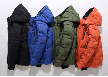 Thermal Duck Down Jacket for Warmth and Comfort