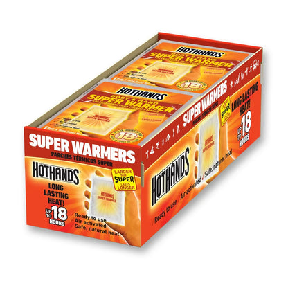 Extra Large Hand and Body Warmer, 18 Hour Duration, 40 Pack Case