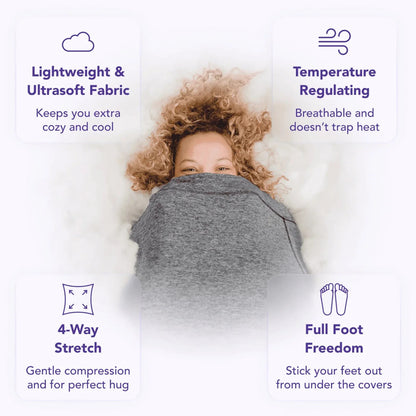 Adult Swaddle Blanket for Comfort and Relaxation