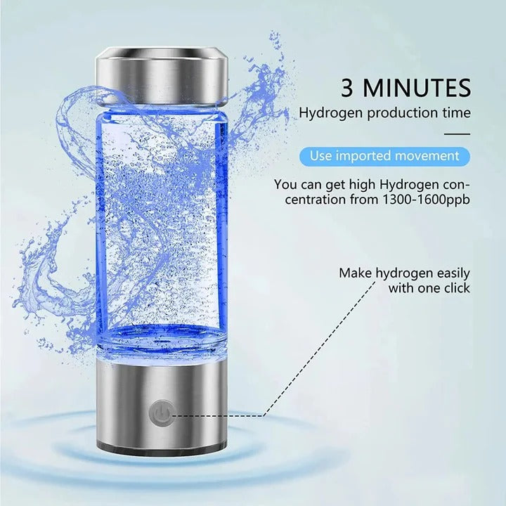 Hydrogen Water Bottle for Enhanced Hydration
