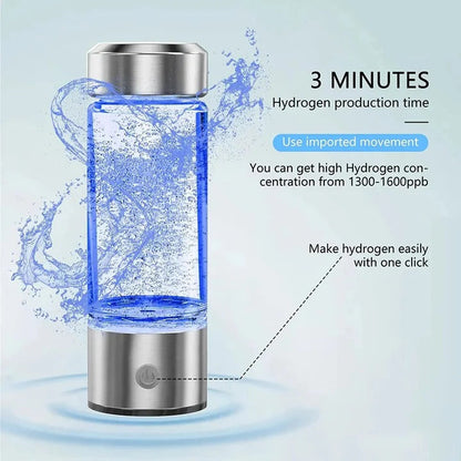 Hydrogen Water Bottle for Enhanced Hydration