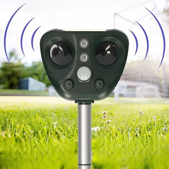 Solar Powered Ultrasonic Bird Repeller