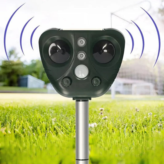 Solar Powered Ultrasonic Bird Repeller
