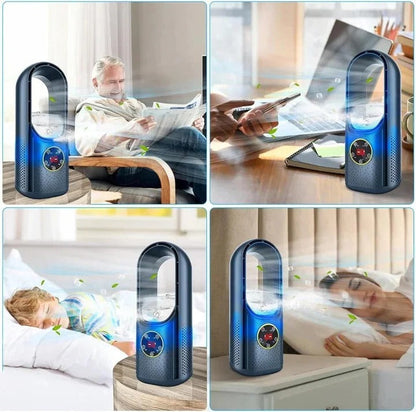 Blade Free Portable Air Conditioner, Silent Operation