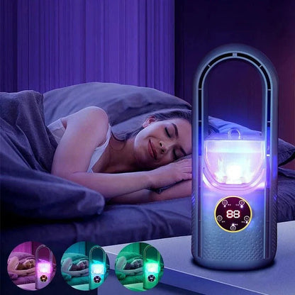 Blade Free Portable Air Conditioner, Silent Operation