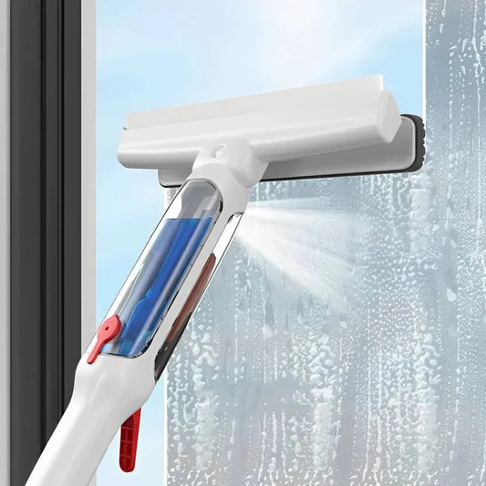Telescopic Window Cleaner with Long Handle