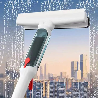 Telescopic Window Cleaner with Long Handle