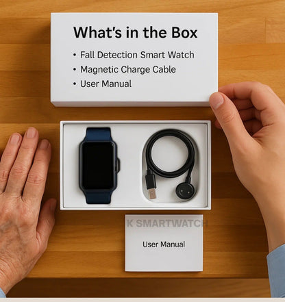 Fall Detection Smartwatch for Seniors with Emergency Alert Feature