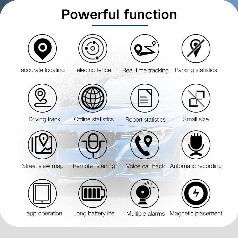 Mini GPS Tracker with Magnetic Attachment
