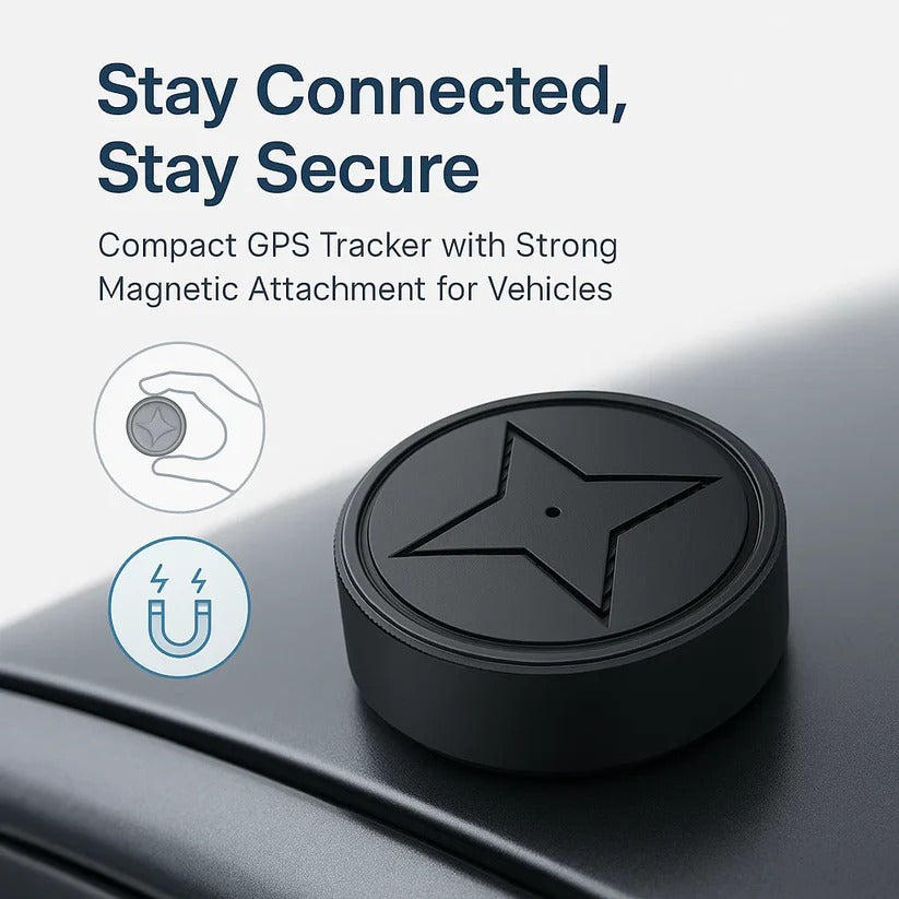 Mini GPS Tracker with Magnetic Attachment