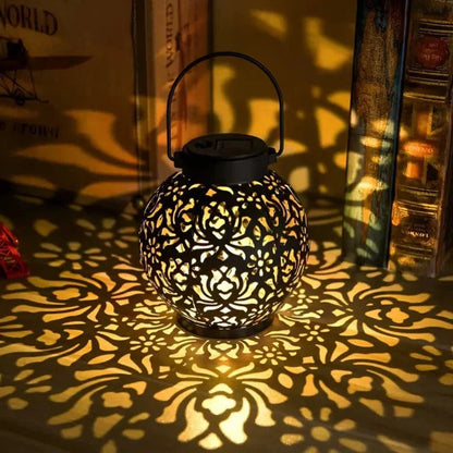 Weatherproof LED Solar Pendant Light for Outdoor Use