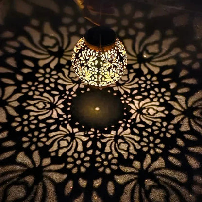 Weatherproof LED Solar Pendant Light for Outdoor Use