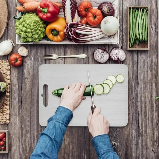 Titanium Cutting Board for Durable and Lightweight Food Preparation