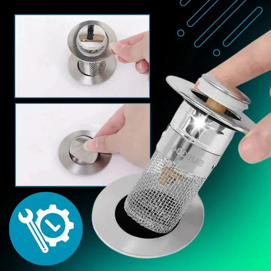 Odor Isolation Pop Up Sink Stopper, Kitchen Drain Plug