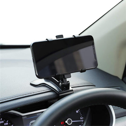 Universal 360 Degree Car Phone Holder, Adjustable Dashboard Mount