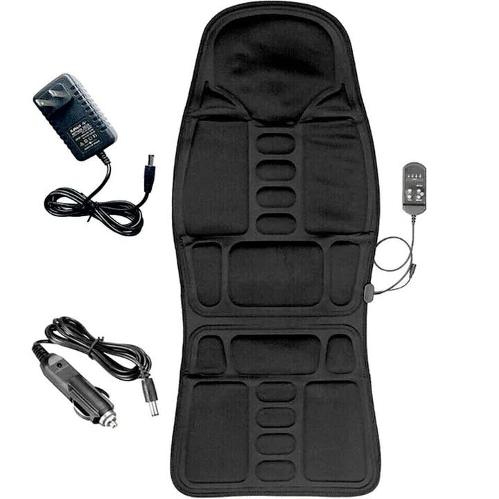 Massage Chair Pad with 8 Modes, Heated Back and Neck Cushion