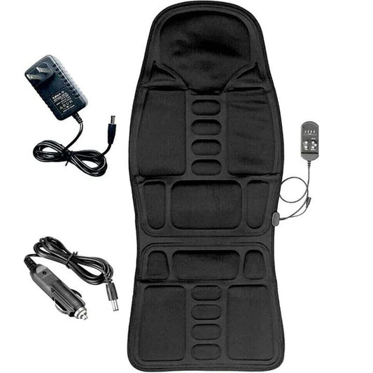 Massage Chair Pad with 8 Modes, Heated Back and Neck Cushion