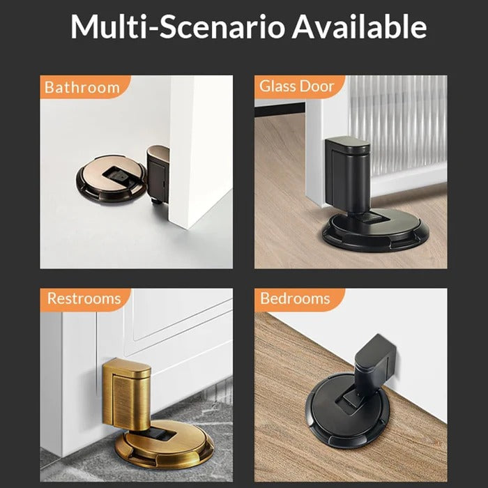 Heavy Duty Adjustable Door Stopper, Durable Door Holder
