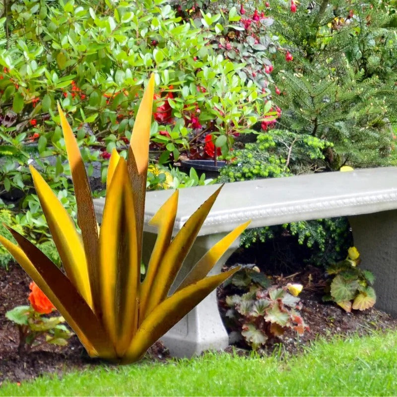 Metal Decorative Agave Americana Plant