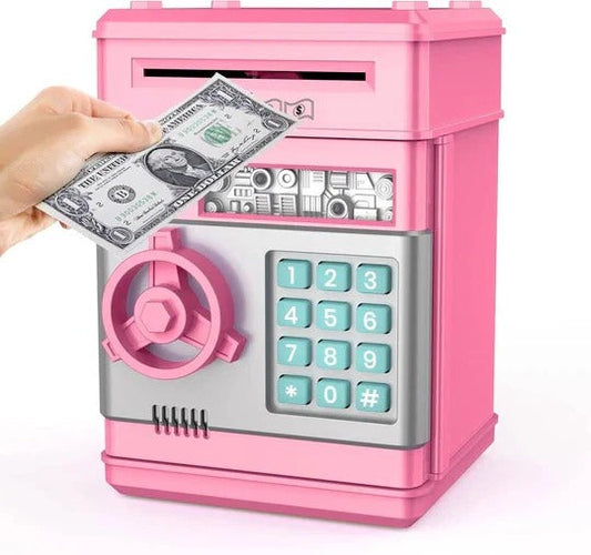 Kids Piggy Bank, Cute Design for Saving Coins