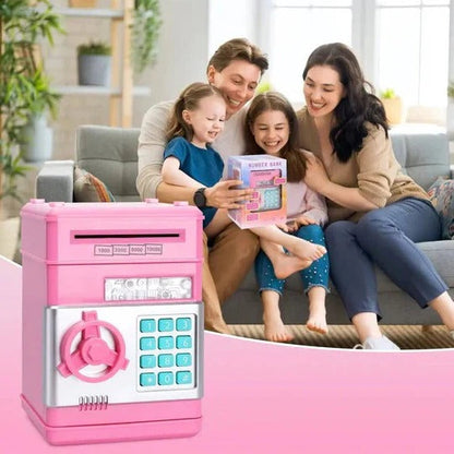 Kids Piggy Bank, Cute Design for Saving Coins